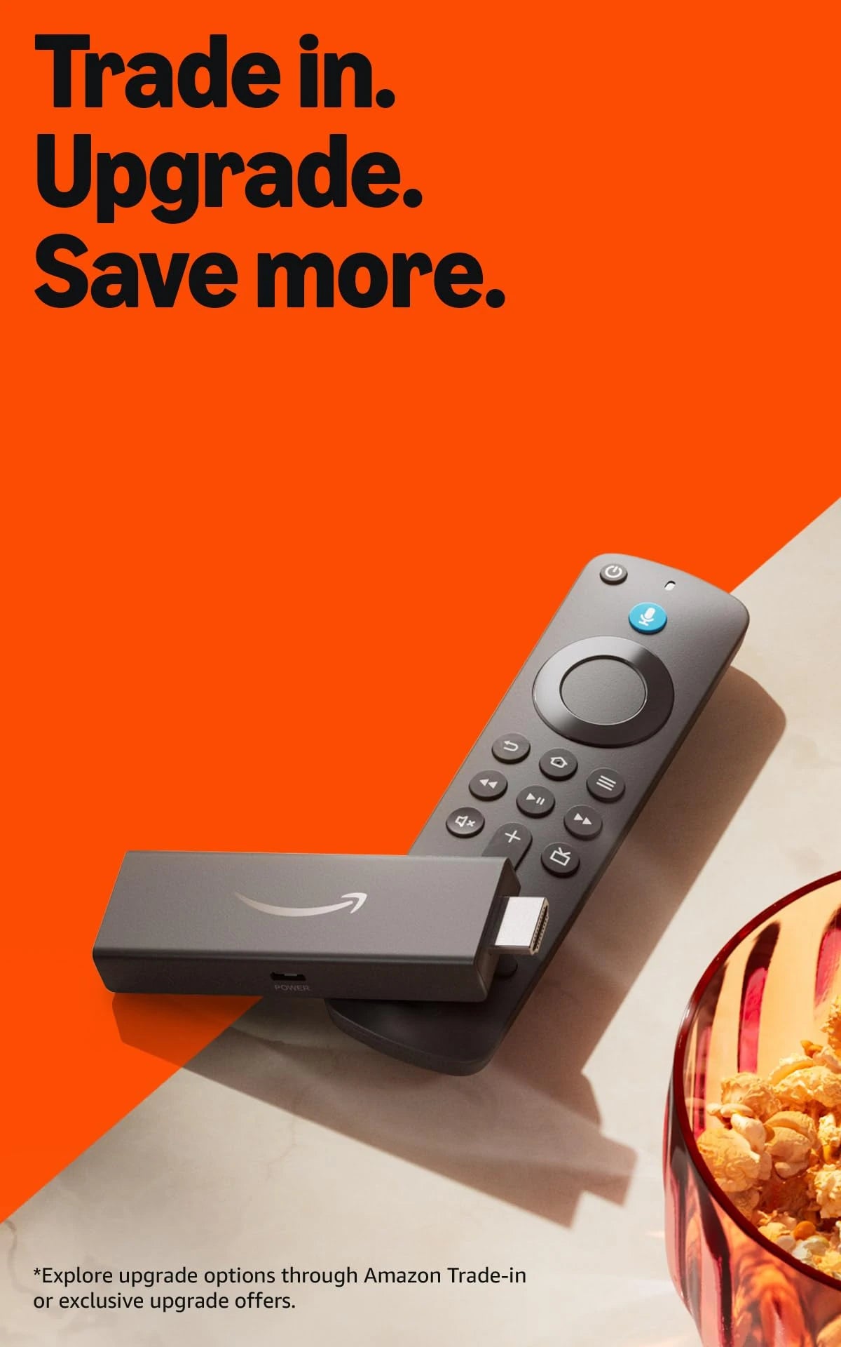 Amazon Fire TV Stick 4K Select, start streaming in 4K, hundreds of thousands of films and TV episodes, free & live TV, find TV programmes faster with Alexa+