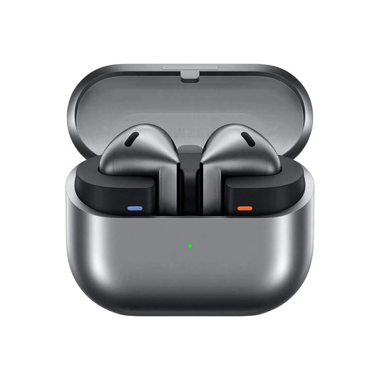 Samsung Galaxy Buds3 Wireless Earbuds Silver with Galaxy AI 2 Year Manufacturer Extended Warranty (UK Version)