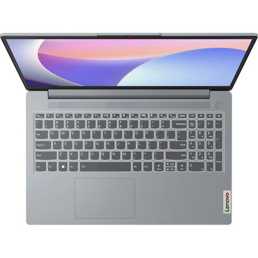 Lenovo IdeaPad Slim 3 15.6" Full HD Laptop (82XB0094UK) – Intel N100, 4GB LPDDR5, 128GB eUFS, Wi-Fi 6, Windows 11 Home S – Grey