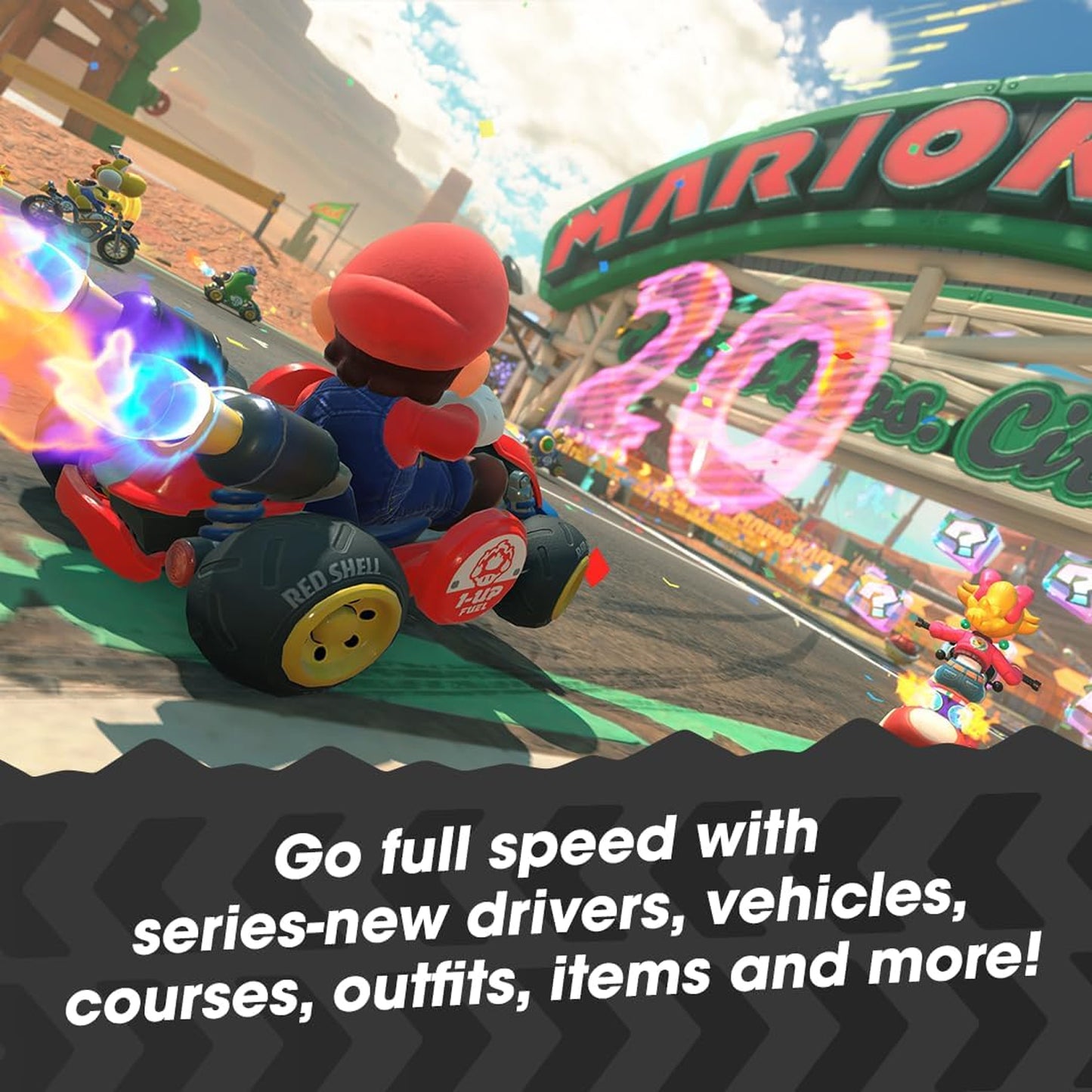 Nintendo Switch + Mario Kart Bundle