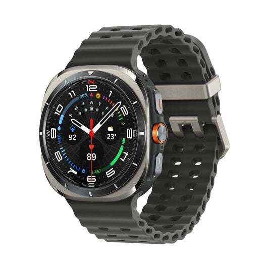 Samsung Galaxy Watch Ultra 47mm LTE Titanium Silver front view