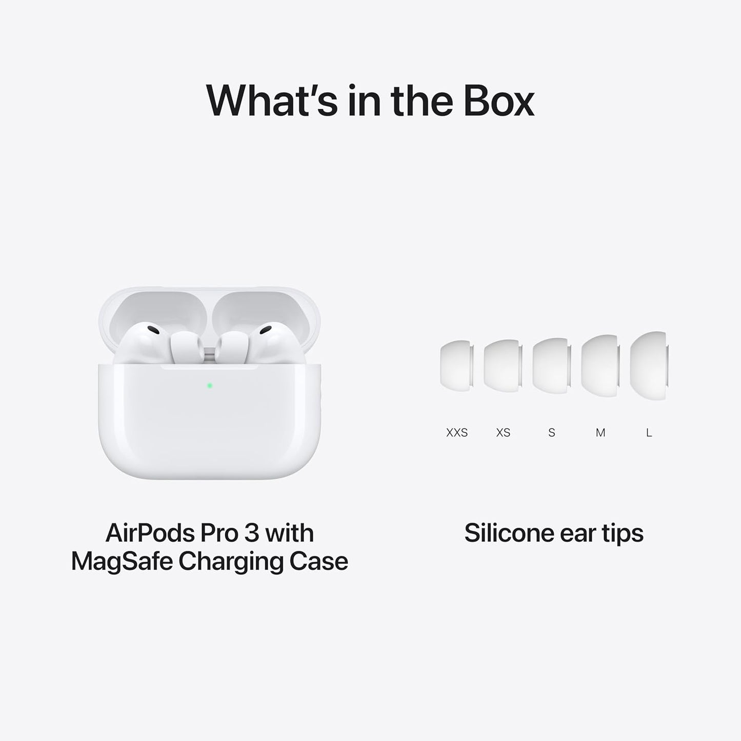 Apple AirPods Pro 3 – Wireless Earbuds with ANC, Spatial Audio & USB-C Charging