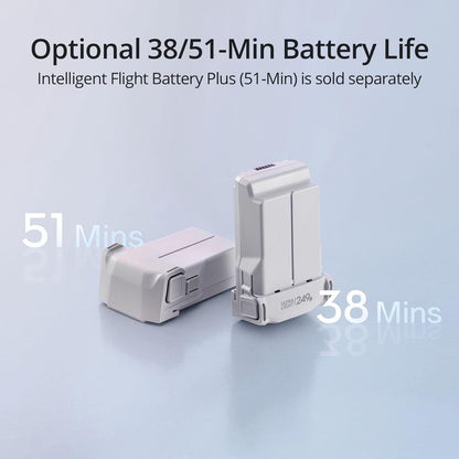 DJI Mini 3 (DJI RC) – Lightweight 3x Mechanical Gimbal Mini Camera Drone with 4K HDR Video, 38-min Flight Time, up to 32800ft (10km) Video Transmission, Vertical Shooting, GPS Auto Return Integrated