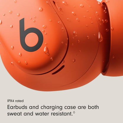 Beats Powerbeats Fit – Wireless Noise-Cancelling Workout Earbuds with Secure Fit Wingtips – Spark Orange