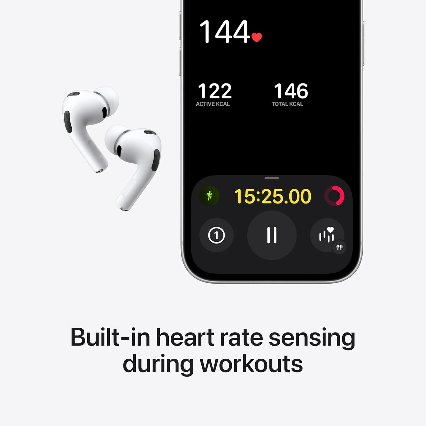 Apple AirPods Pro 3 – Wireless Earbuds with ANC, Spatial Audio & USB-C Charging