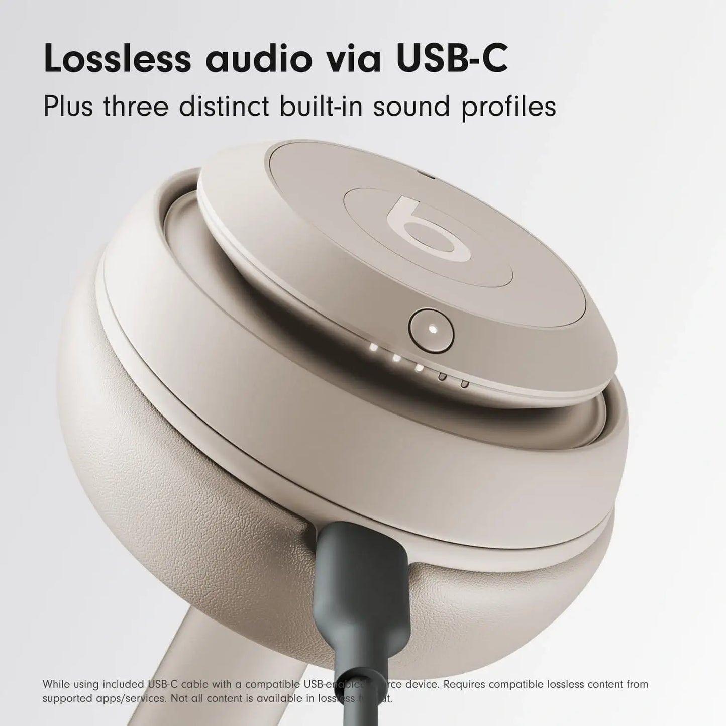 Beats Studio Pro Wireless Noise Cancelling Headphones Sandstone
