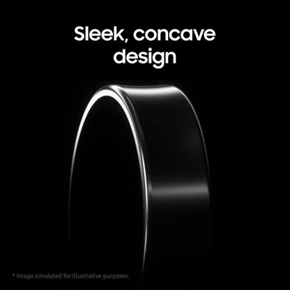 Samsung Galaxy Ring – Titanium Silver – Size 6 | AI Health Tracking | Sleep, Heart Rate & Stress Monitor | No Subscription | UK Version