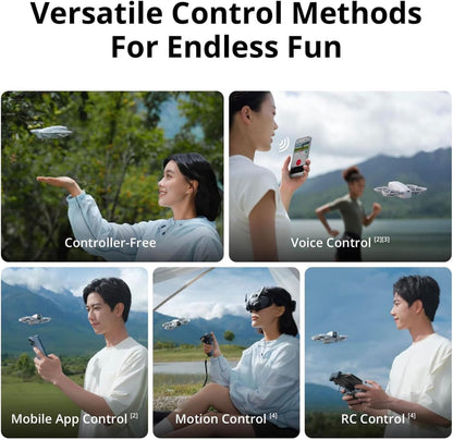 **DJI Neo Mini Drone with 4K UHD Camera | 135g Self-Flying Drone | Palm Takeoff, Subject Tracking & Stabilized Video**