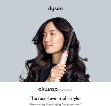 DYSON Airwrap Co-anda 2x Straight + Wavy Multi-Styler & Dryer – Ceramic Pink & Rose Gold