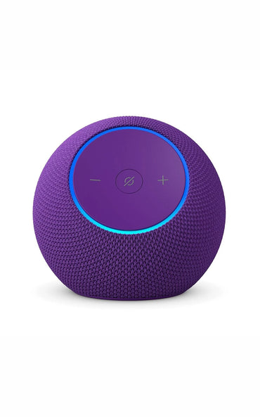 Amazon Echo Dot Max (newest gen), Bluetooth speaker with room-filling sound and built-in smart home hub, Amethyst, with Alexa+ Early Access