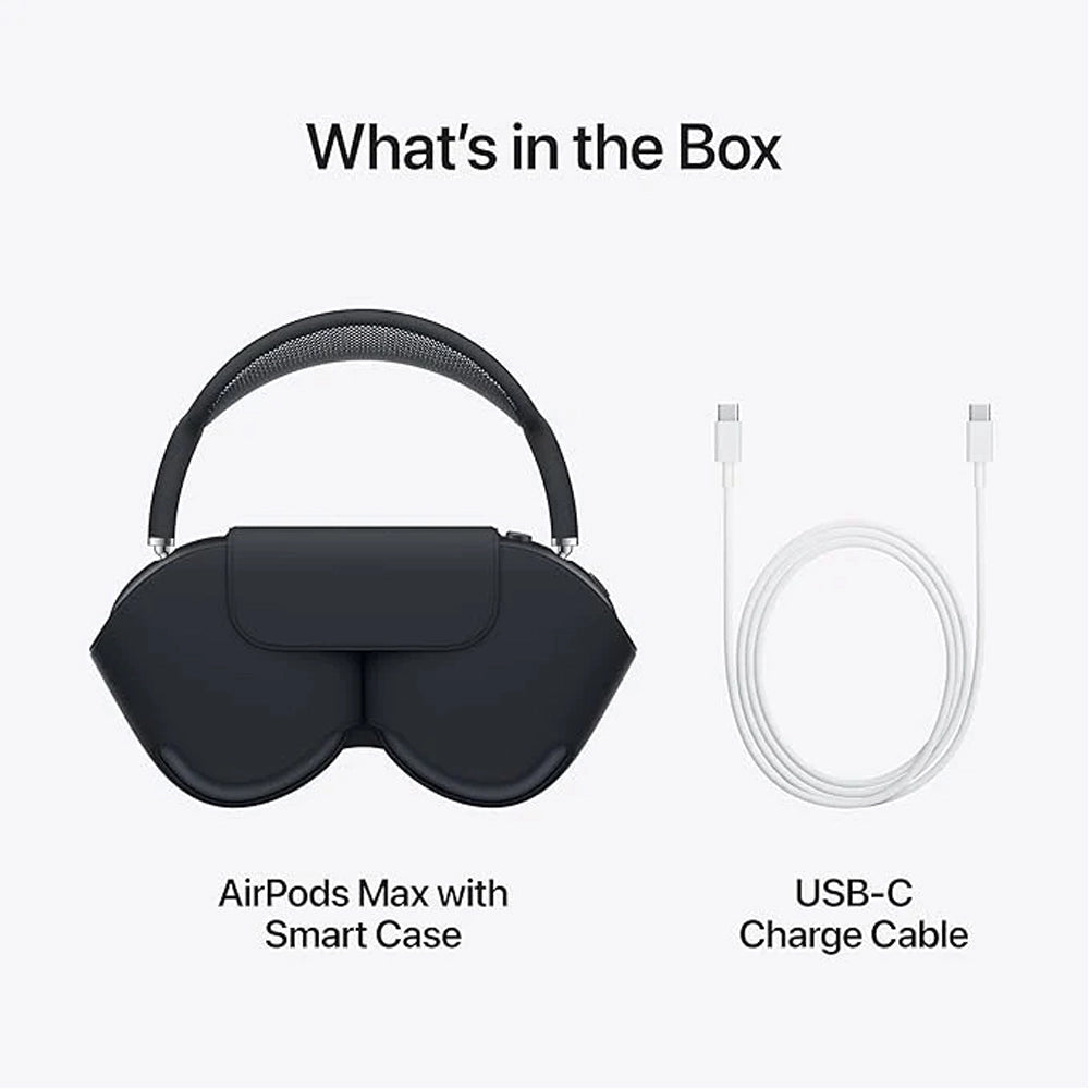 Apple AirPods Max Wireless Over-Ear Headphones – Active Noise Cancellation, Transparency Mode, Personalized Spatial Audio, USB-C – Blue