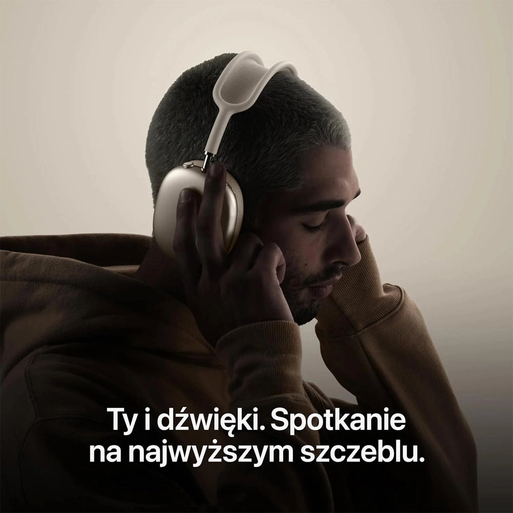 Apple AirPods Max – Wireless Over-Ear Headphones with Active Noise Cancellation, Transparency Mode & Spatial Audio – USB-C – Midnight
