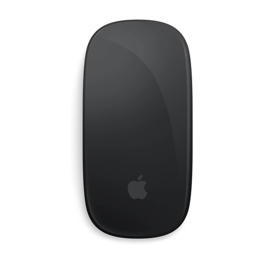 Apple Magic Mouse: Bluetooth, rechargeable. Works with Mac or iPad; Black, Multi-Touch surface (USB-C)