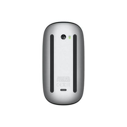 Apple Magic Mouse: Bluetooth, rechargeable. Works with Mac or iPad; Black, Multi-Touch surface (USB-C)