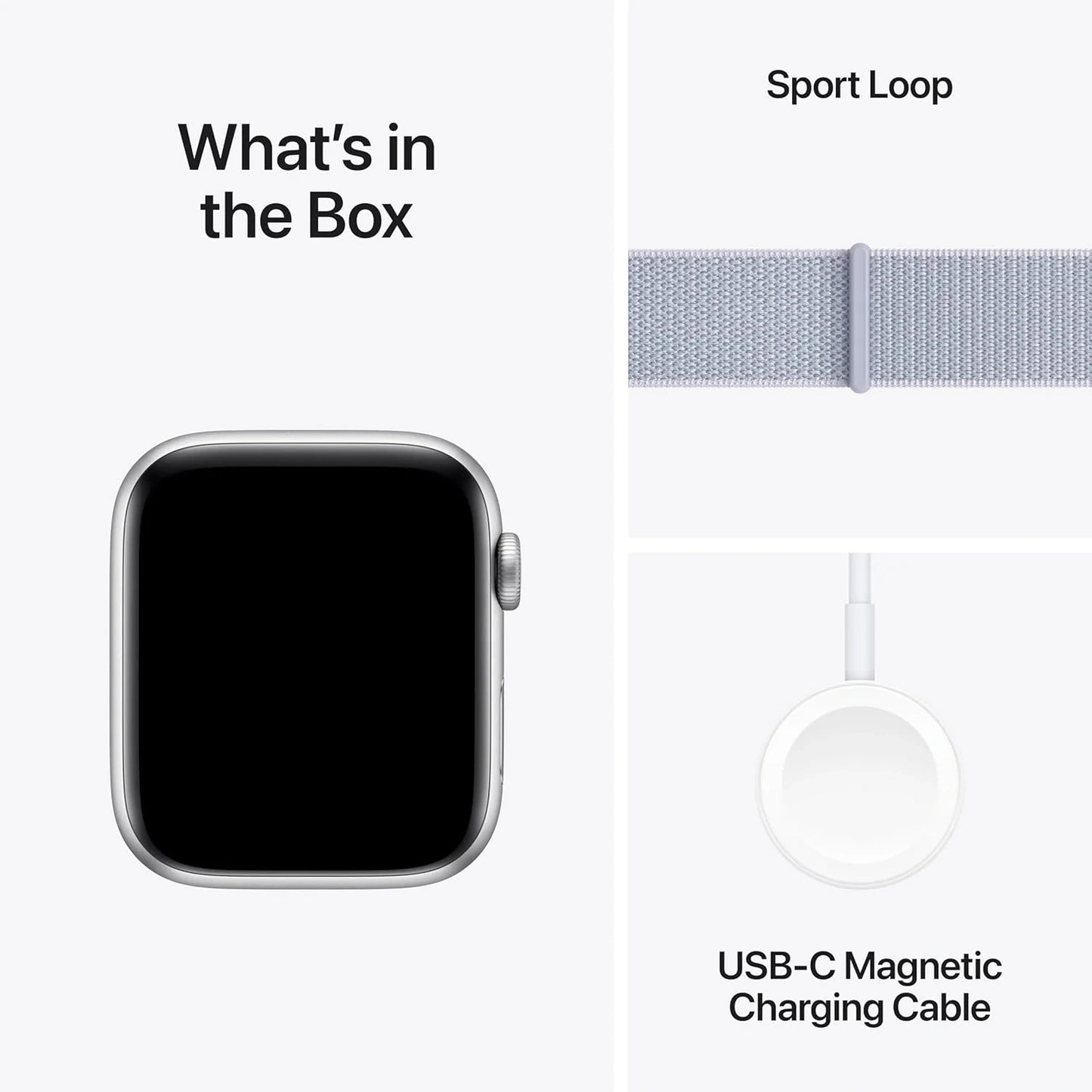 Apple Watch SE (2nd Gen) GPS 44mm – Midnight Aluminium Case with Midnight Sport Band (M/L)
