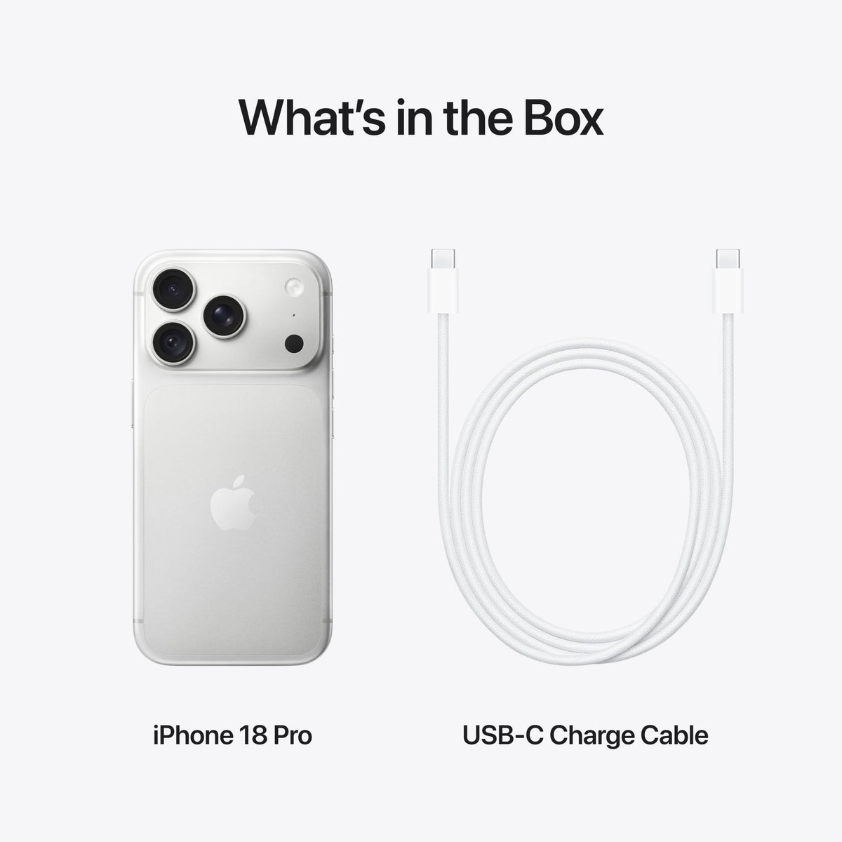 Apple iPhone 18 Pro 512GB - Silver