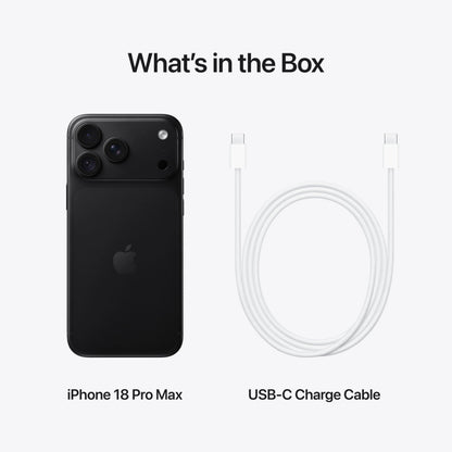 Apple iPhone 18 Pro Max 2TB - Black