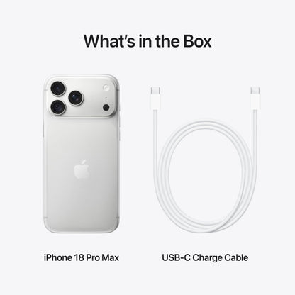 Apple iPhone 18 Pro Max 512GB - Silver