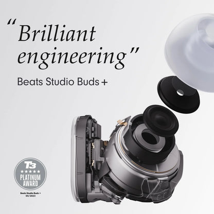 Beats Studio Buds + – True Wireless Noise Cancelling Earbuds – Transparent
