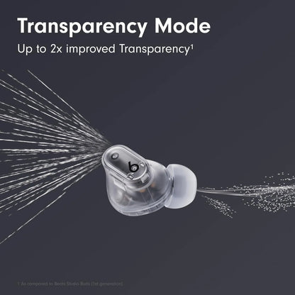 Beats Studio Buds + – True Wireless Noise Cancelling Earbuds – Transparent