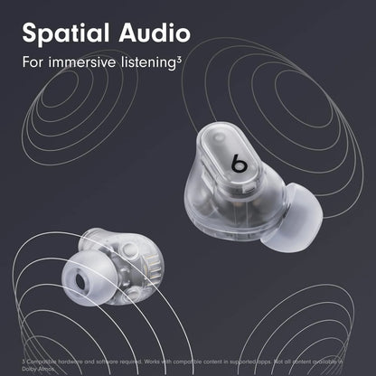 Beats Studio Buds + – True Wireless Noise Cancelling Earbuds – Transparent