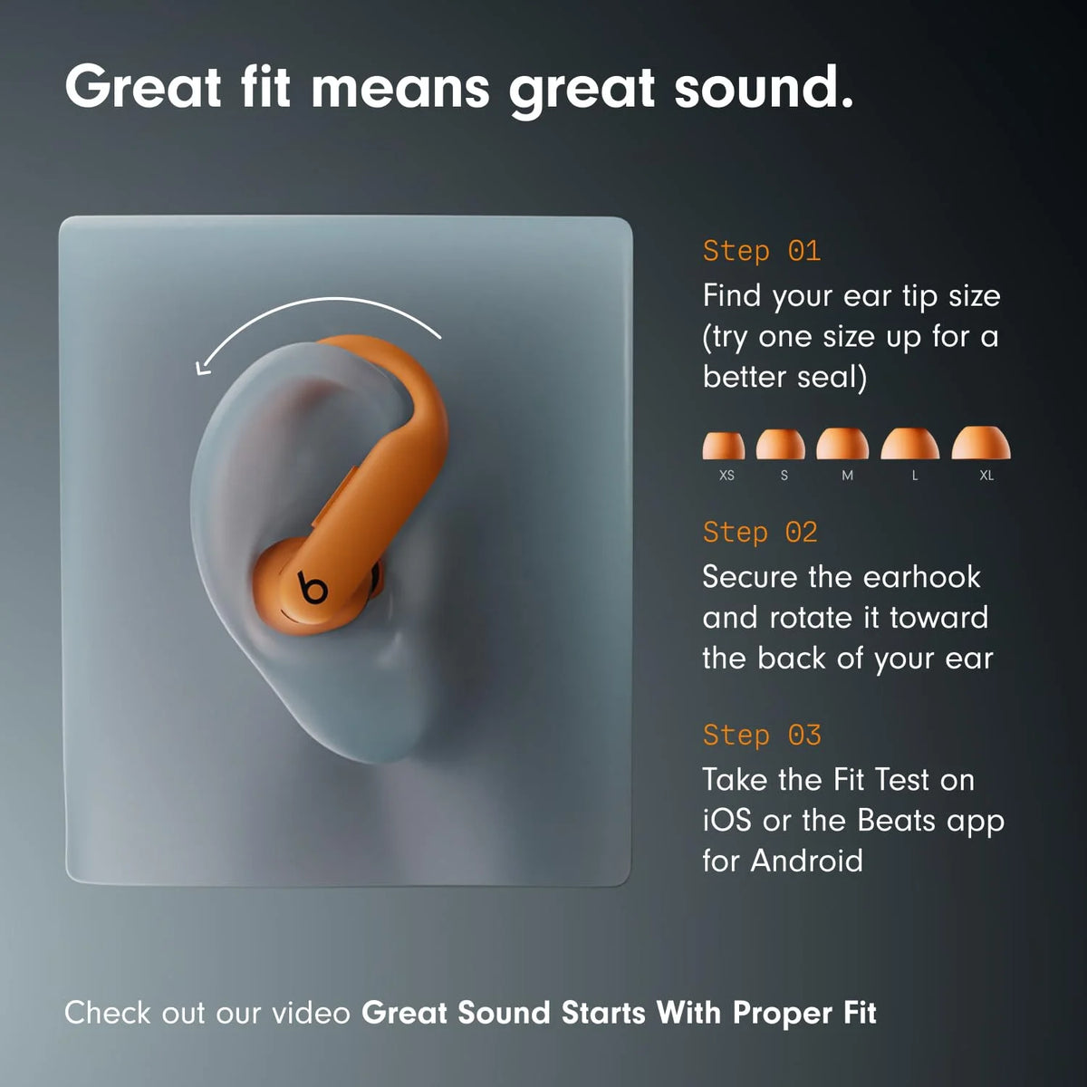 Beats Powerbeats Pro 2 Wireless Earbuds – Noise Cancelling, Heart-Rate Monitor, IPX4, 45H Battery, Wireless Charging, Hyper Purple