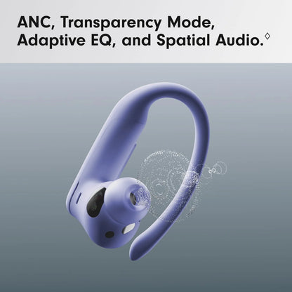 Beats Powerbeats Pro 2 Wireless Earbuds – Noise Cancelling, Heart-Rate Monitor, IPX4, 45H Battery, Wireless Charging, Hyper Purple