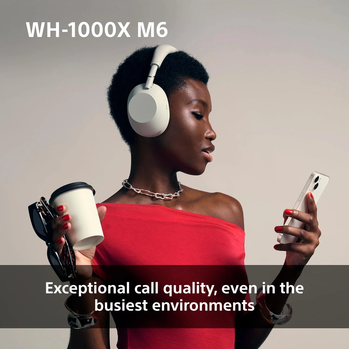 Sony WH-1000XM6 Flagship Noise Cancelling Over-Ear Wireless Bluetooth Headphones – Black