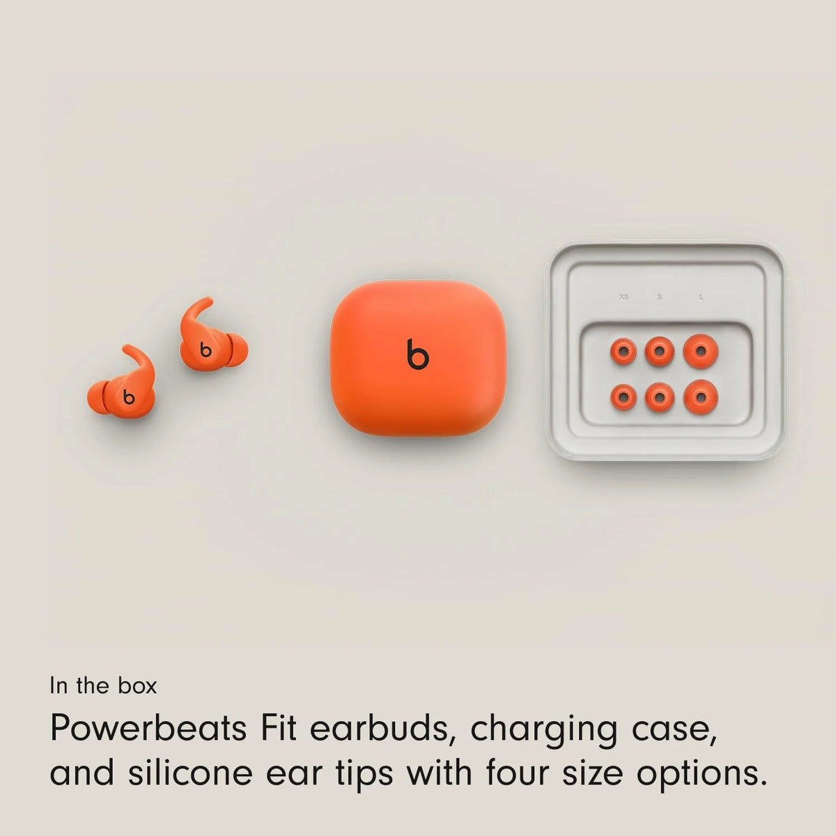 Beats Powerbeats Fit – Wireless Noise-Cancelling Workout Earbuds with Secure Fit Wingtips, Power Pink
