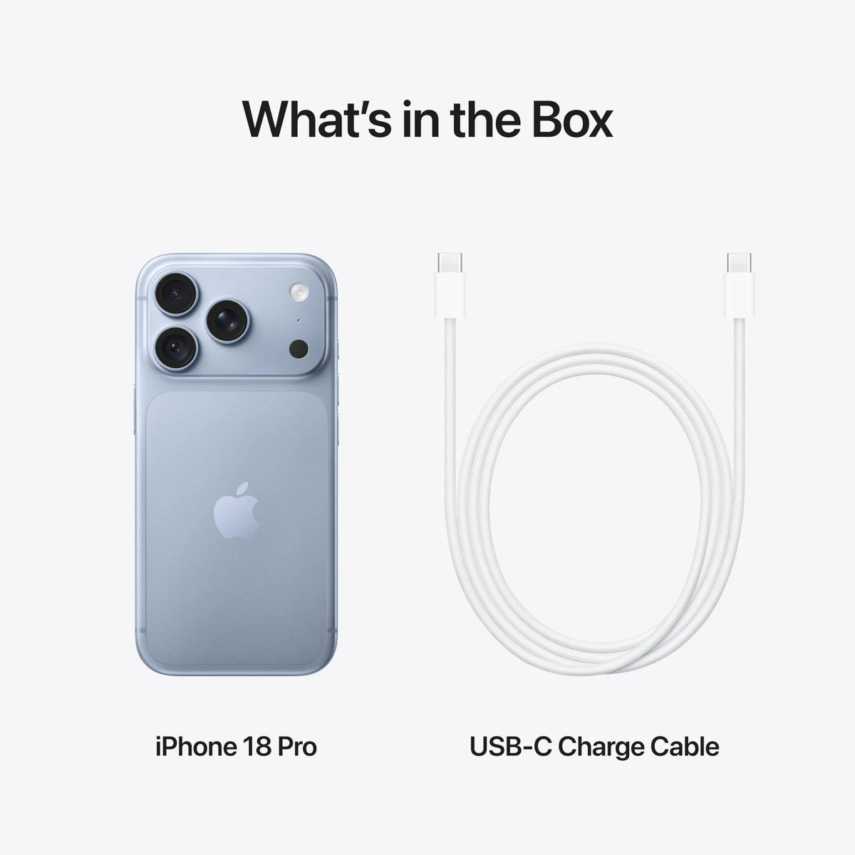 Apple iPhone 18 Pro 256GB - Glacier