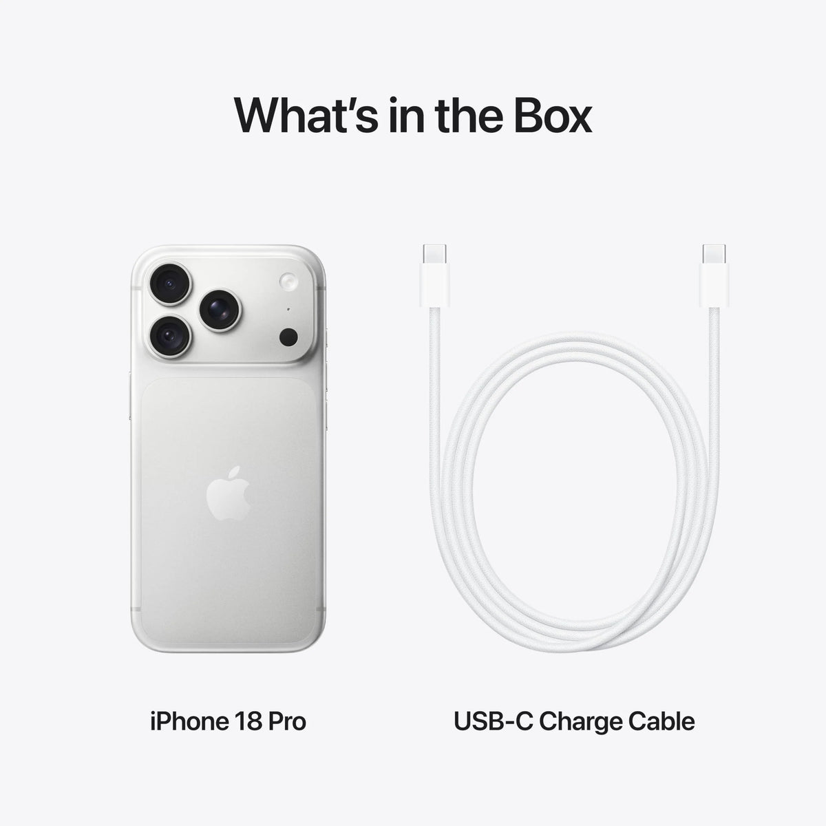 Apple iPhone 18 Pro 256GB - Silver