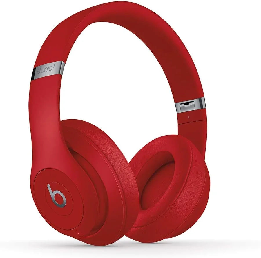 Beats Studio3 - Wireless Noise Cancelling Over Ear Headphones - Red