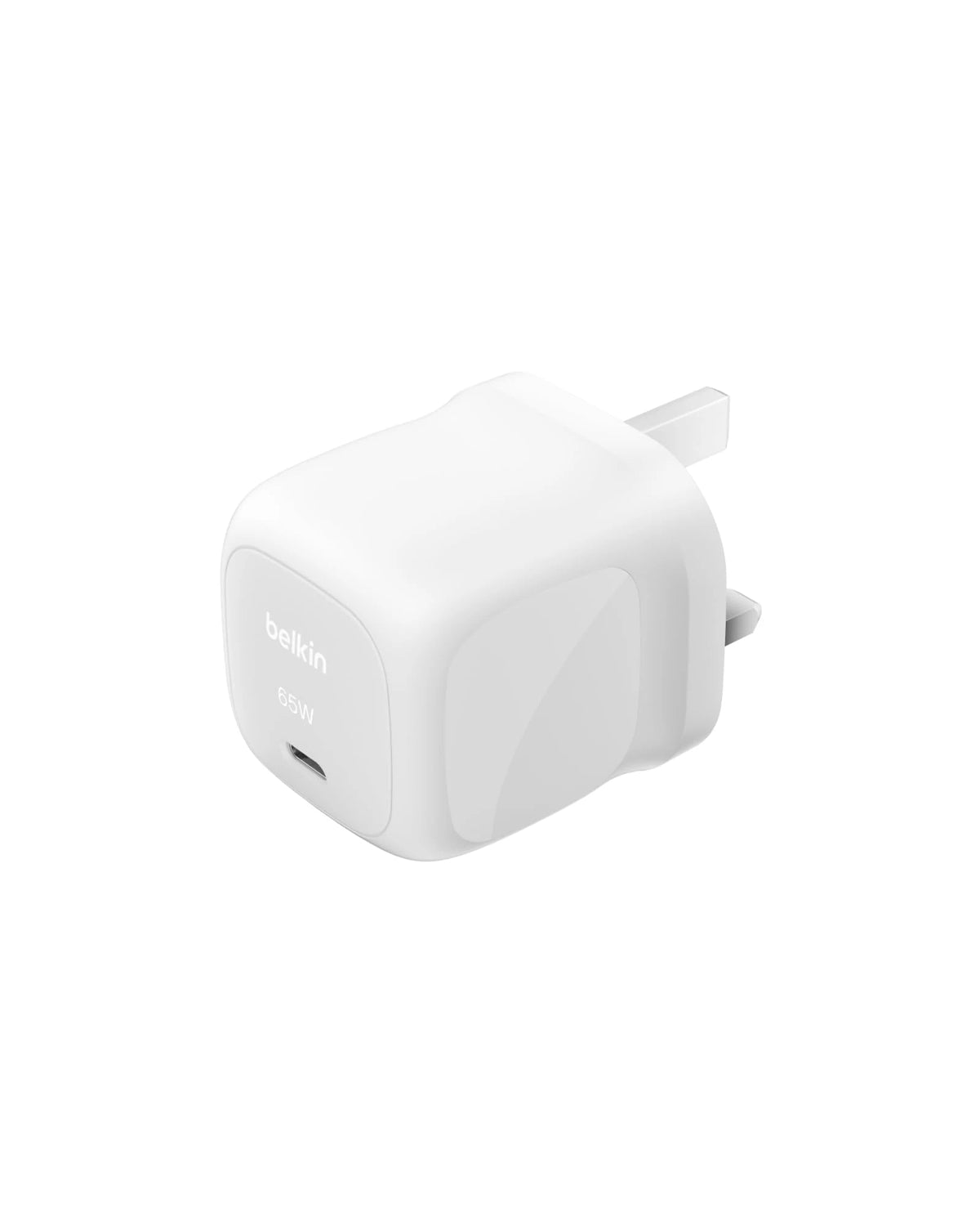 Belkin BoostCharge 20W Cubic Wall Charger, USB-C Power Delivery Fast Charging for Apple iPhone Air, iPhone 16, iPhone 15, Samsung Galaxy S25, Google Pixel, iPad, AirPods & More - White