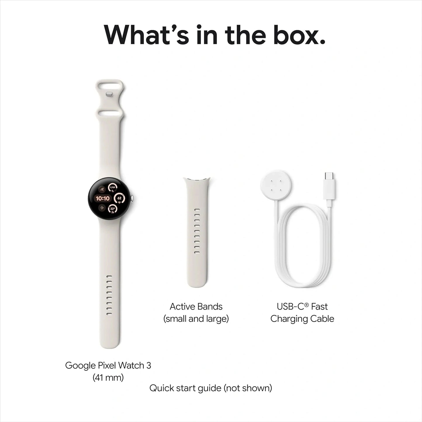 Google Pixel Watch 3 (45mm) – Matte Black Aluminium Case with Obsidian Band, LTE | Heart Rate Tracking, Fitbit Running Features, 24-Hour Battery