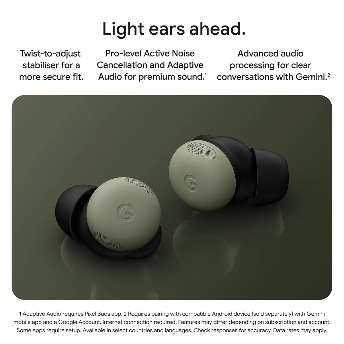 Google Pixel Buds Pro 2 - Wireless Earbuds with Active Noise Cancellation – Bluetooth Headphones - Peony