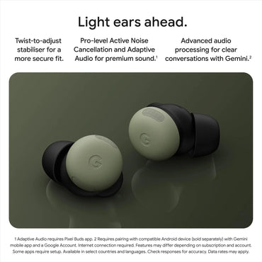 Google Pixel Buds Pro 2 - Wireless Earbuds with Active Noise Cancellation – Bluetooth Headphones - Peony