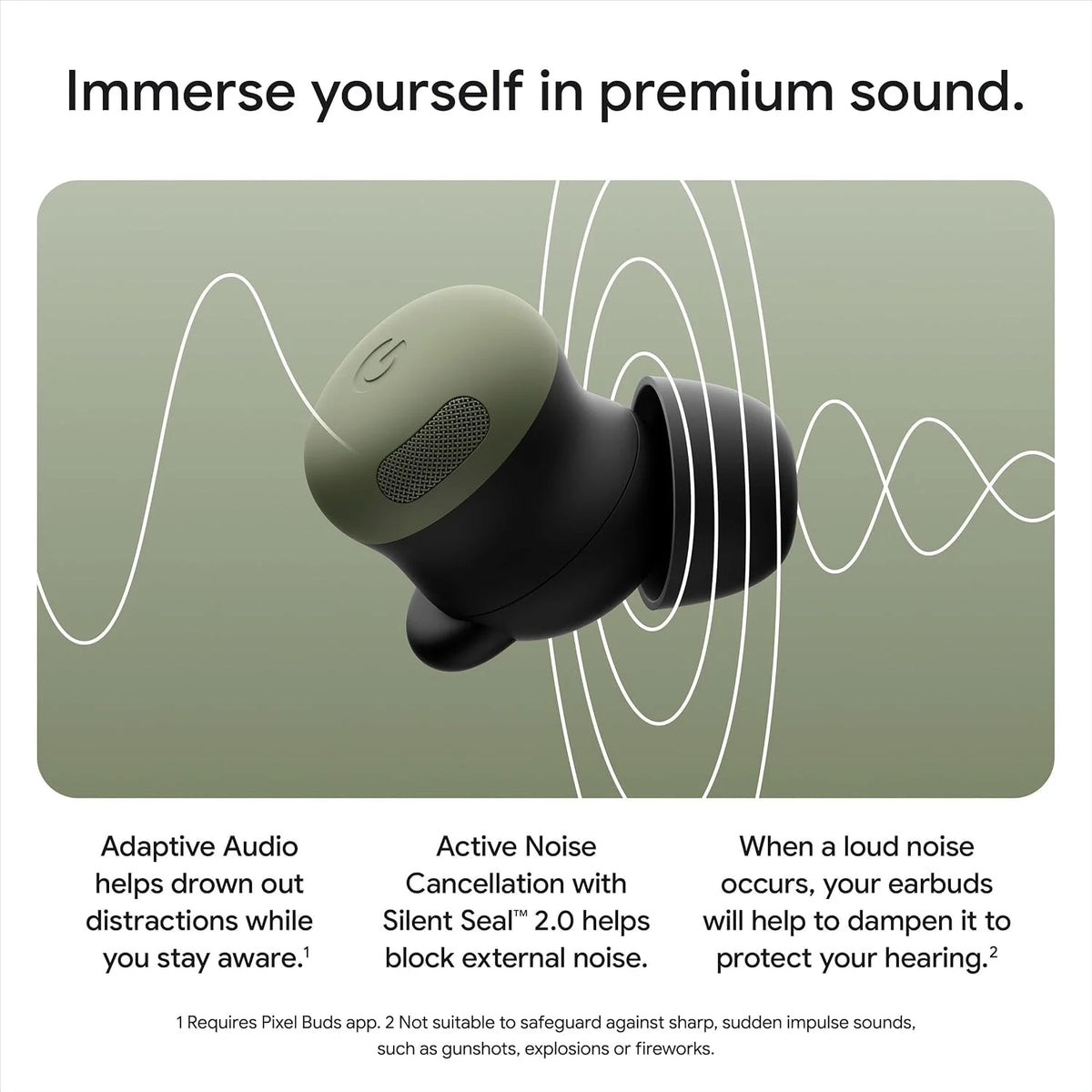 Google Pixel Buds Pro 2 - Wireless Earbuds with Active Noise Cancellation – Bluetooth Headphones - Peony