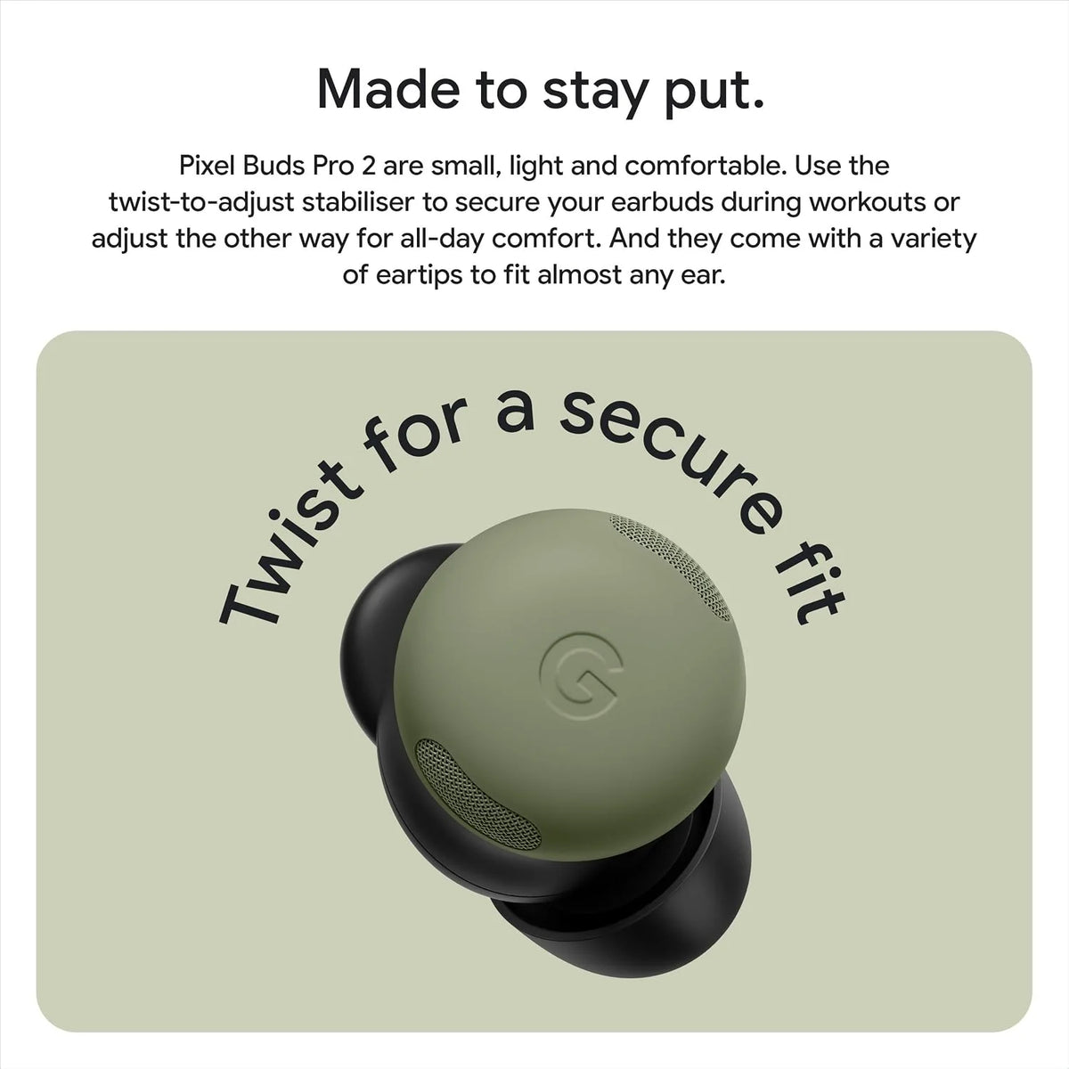 Google Pixel Buds Pro 2 - Wireless Earbuds with Active Noise Cancellation – Bluetooth Headphones - Peony