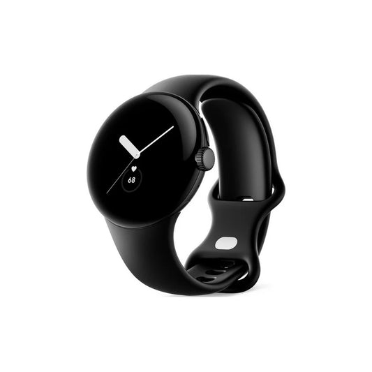 Google Pixel Watch 3 (41mm) – Matte Black Aluminium Case, Obsidian Band | Heart Rate Tracking, Advanced Fitbit Running Features, 24-Hour Battery