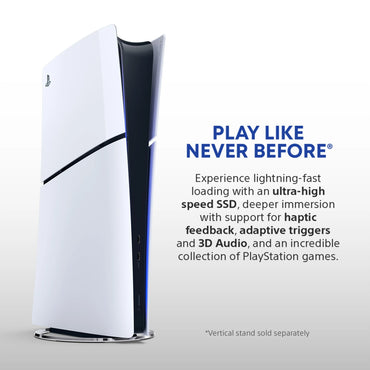 PlayStation 5 Digital Edition 825GB – Two DualSense Wireless Controllers Bundle