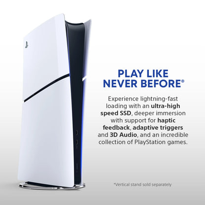 PlayStation 5 Digital Edition 825GB – Two DualSense Wireless Controllers Bundle