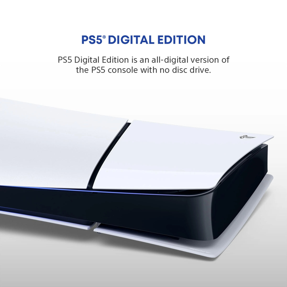 PlayStation 5 Digital Edition 825GB – Two DualSense Wireless Controllers Bundle