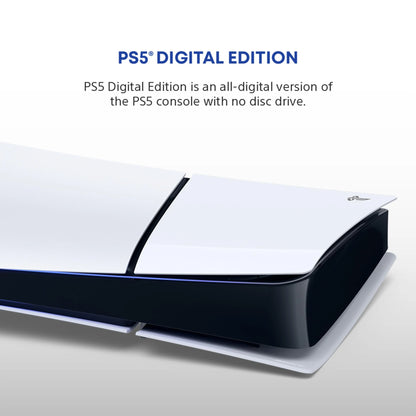 PlayStation 5 Digital Edition 825GB – Two DualSense Wireless Controllers Bundle