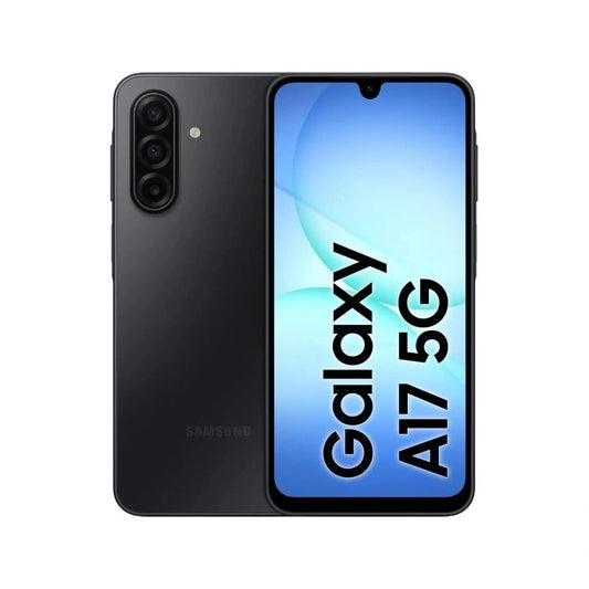 Samsung Galaxy A17 5G, AI Smartphone, Slim 7.5mm Frame, Large Screen, 50MP Camera, 128GB Storage, 4GB Memory, 5000 mAh Battery, Black