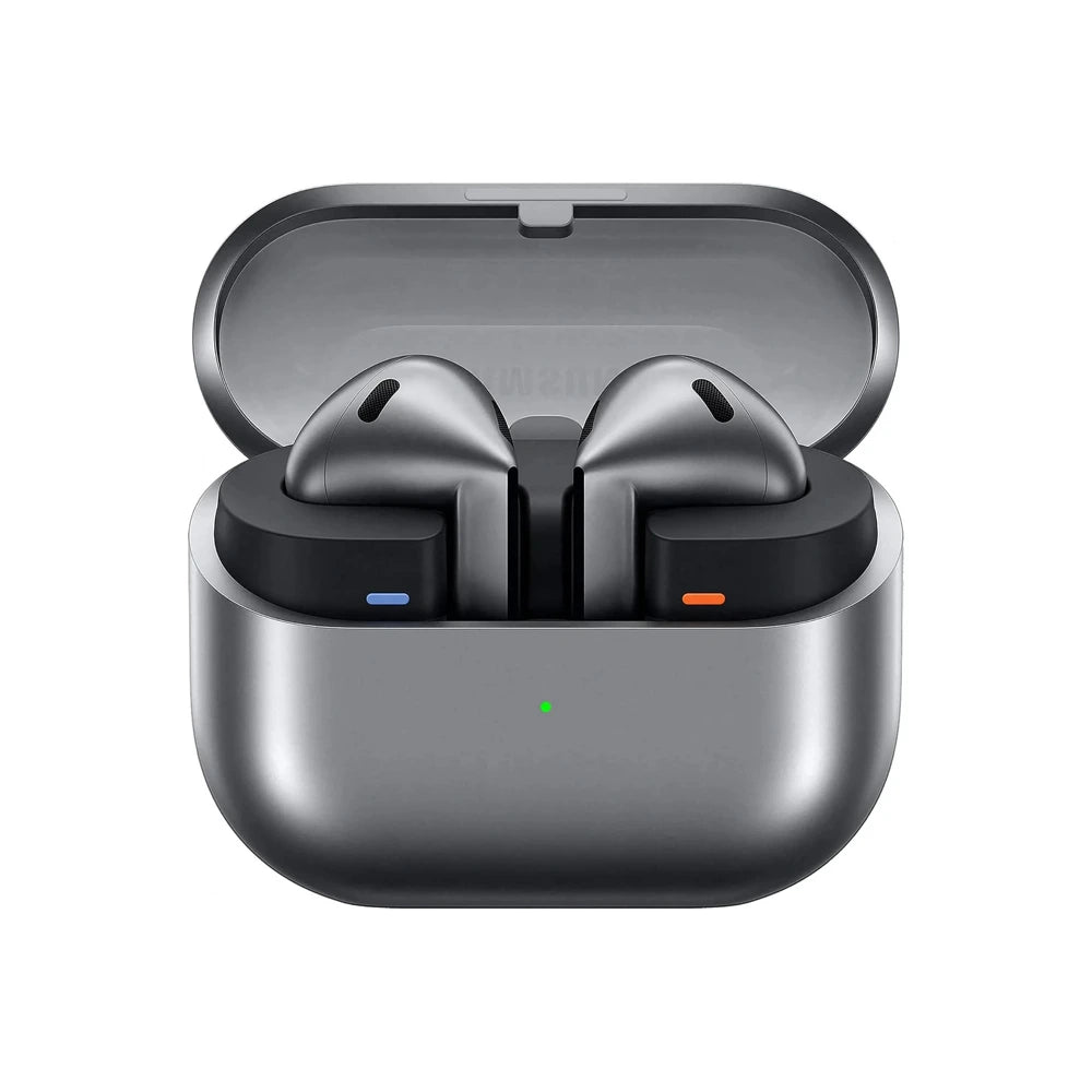Samsung Galaxy Buds3 Wireless Earbuds Silver with Galaxy AI 2 Year Manufacturer Extended Warranty (UK Version)
