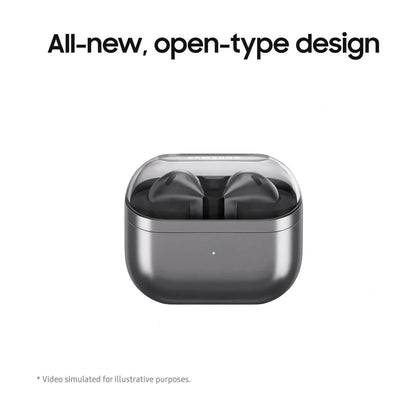 Samsung Galaxy Buds3 Wireless Earbuds Silver with Galaxy AI 2 Year Manufacturer Extended Warranty (UK Version)