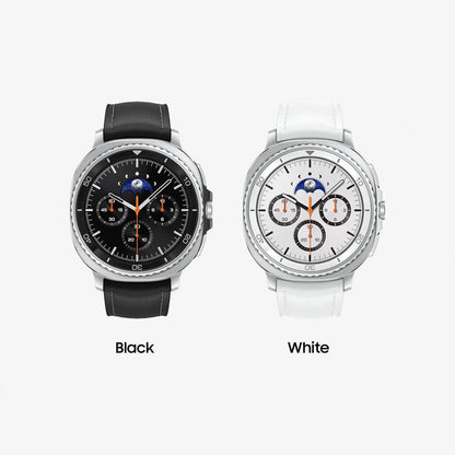 Samsung Galaxy Watch8 Classic GPS 46mm – Black | UK Version, Fitness & Health Tracking, Heart Rate Monitor, Sleep Tracking
