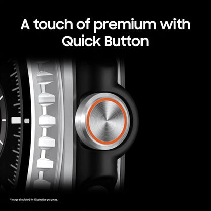 Samsung Galaxy Watch8 Classic GPS 46mm – Black | UK Version, Fitness & Health Tracking, Heart Rate Monitor, Sleep Tracking