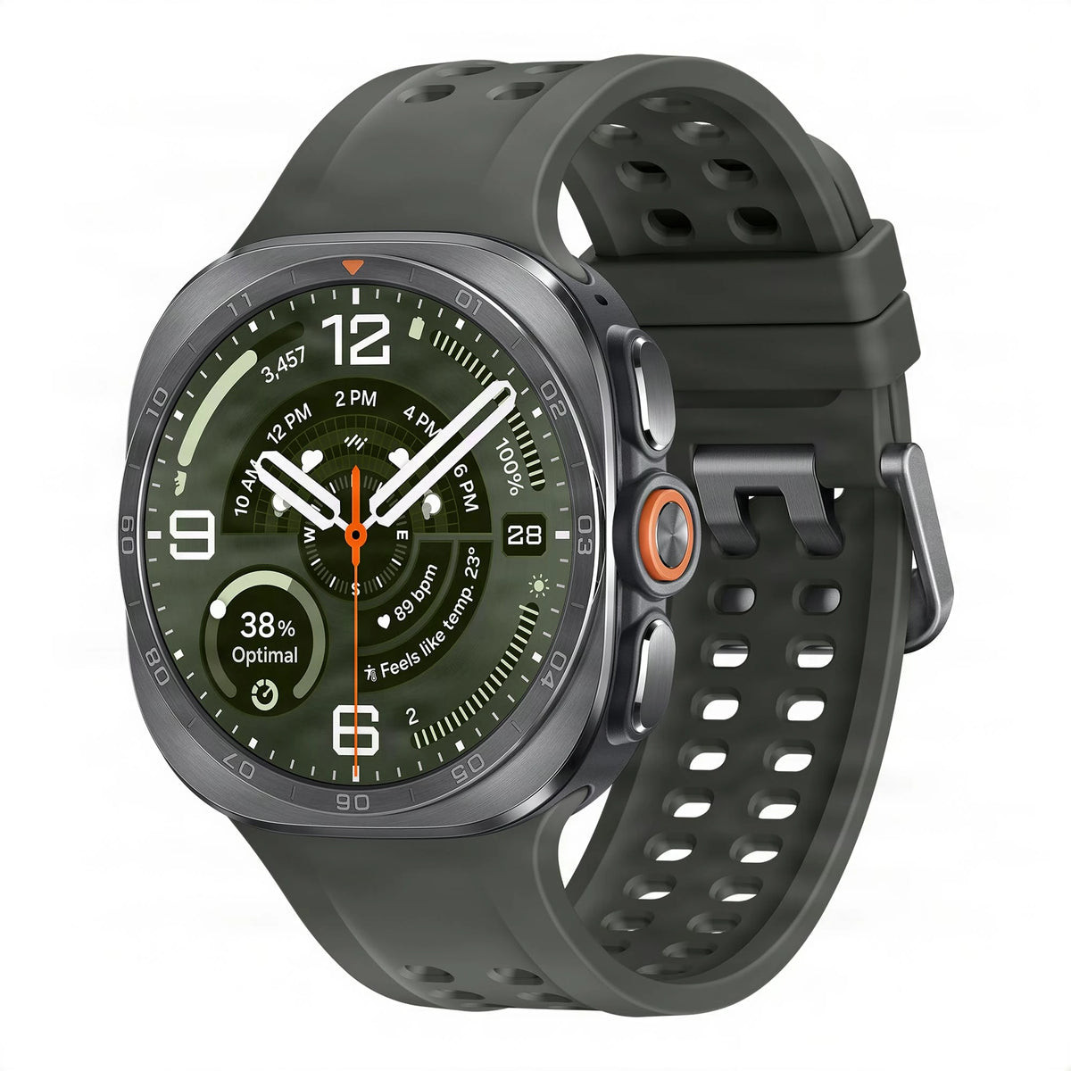 Samsung Galaxy Watch Ultra2, 47 mm, LTE Connectivity, Titanium Silver