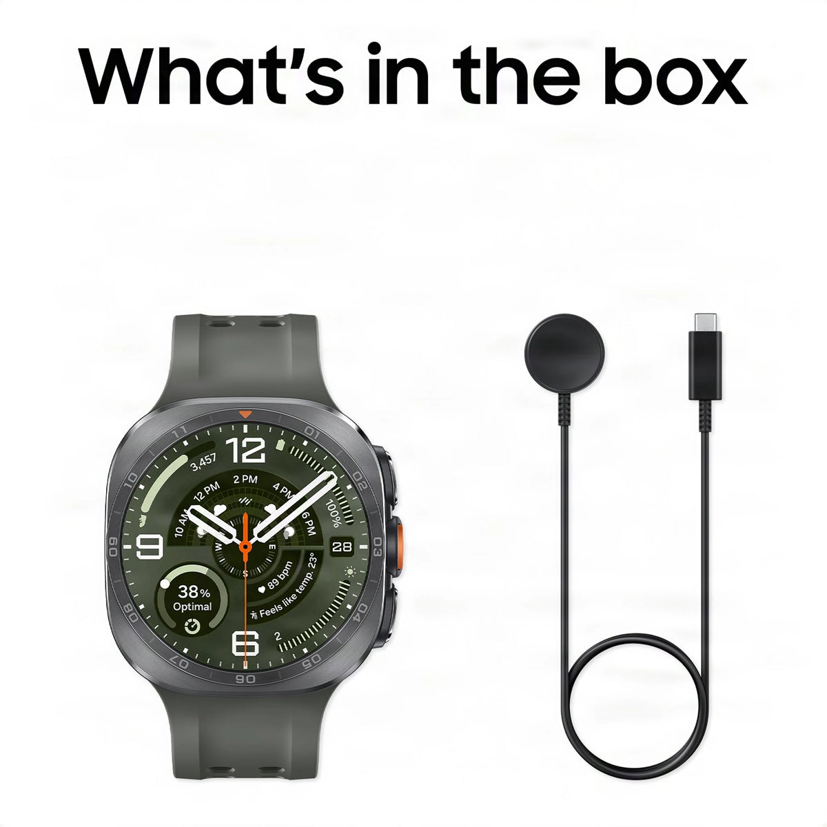 Samsung Galaxy Watch Ultra2, 47 mm, LTE Connectivity, Titanium Silver